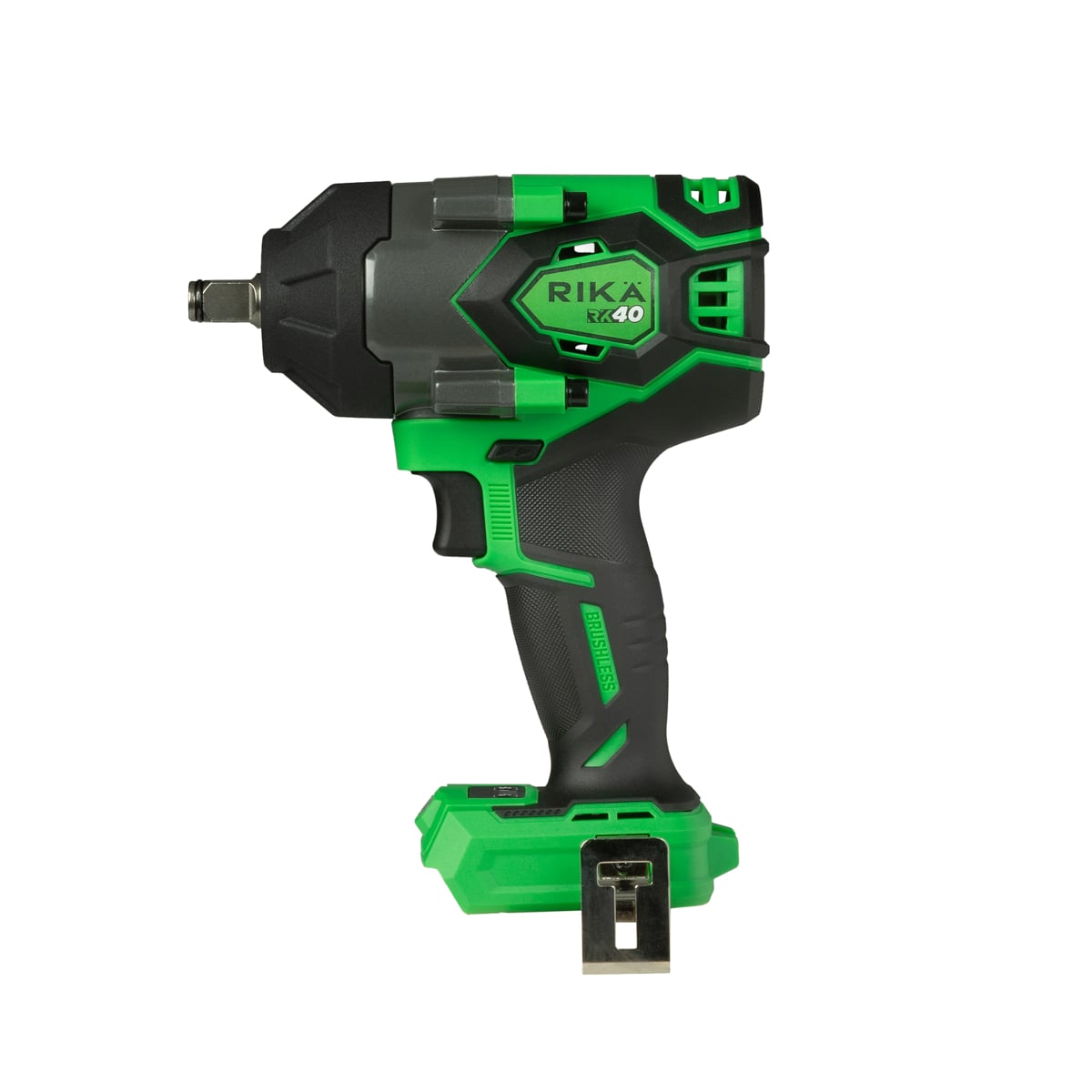 Rikä RK40 40V 1/2in Cordless Mid-Torque Impact Wrench | 1000Nm Nut-Busting Torque | Friction Ring | Brushless Motor | Body Only